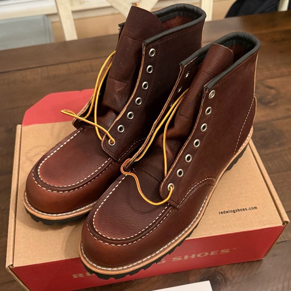 Red Wing Roughneck 6” Boot - Briar Oil Slick #8146